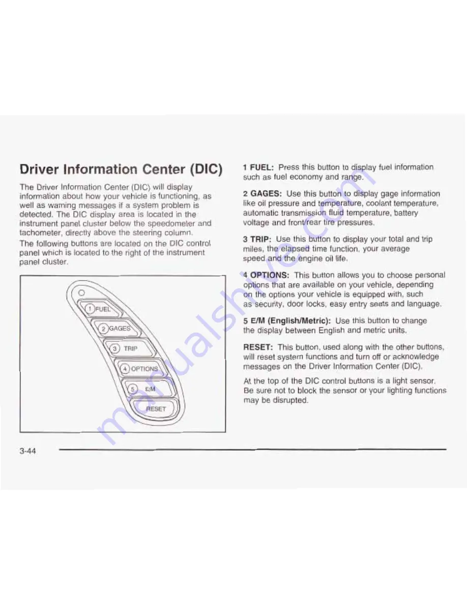 Chevrolet 2003 Corvette Owner'S Manual Download Page 157