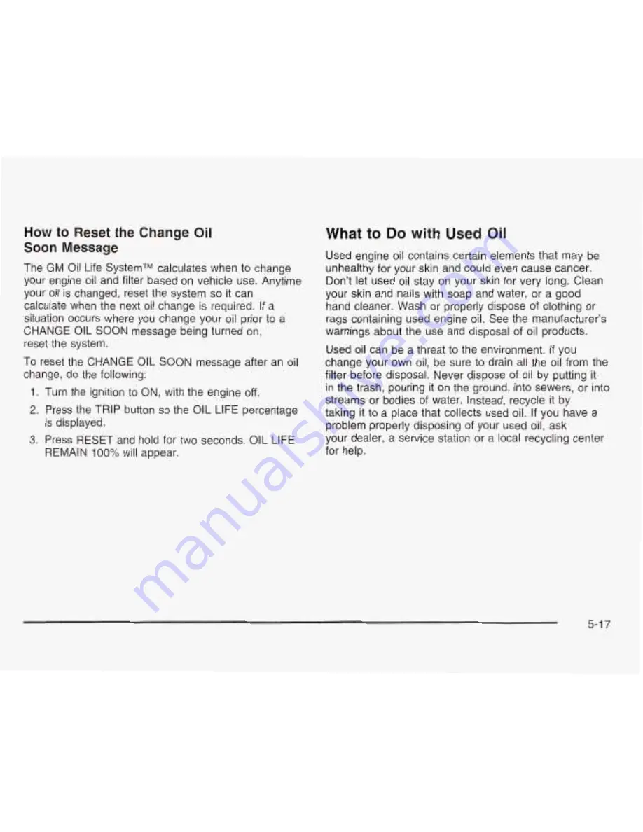 Chevrolet 2003 Corvette Owner'S Manual Download Page 246