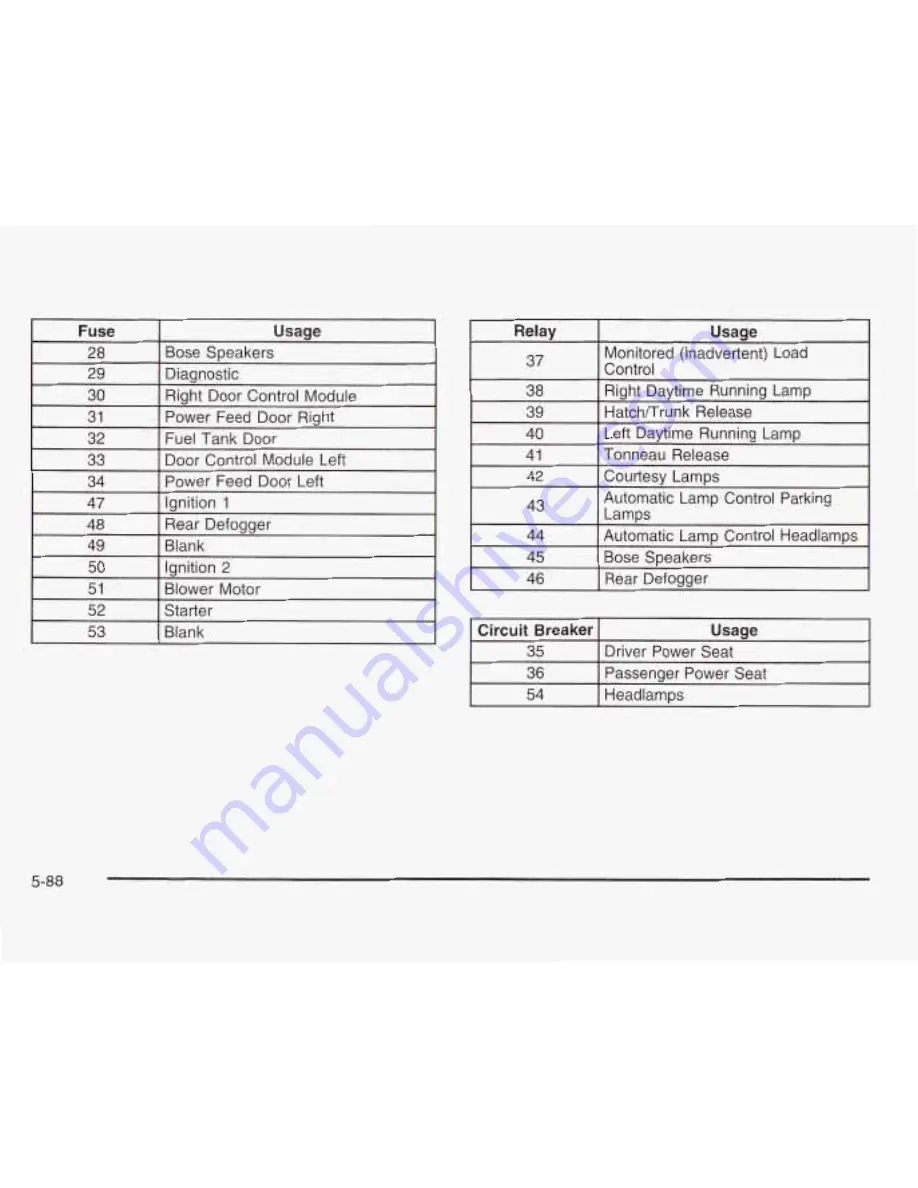 Chevrolet 2003 Corvette Owner'S Manual Download Page 317