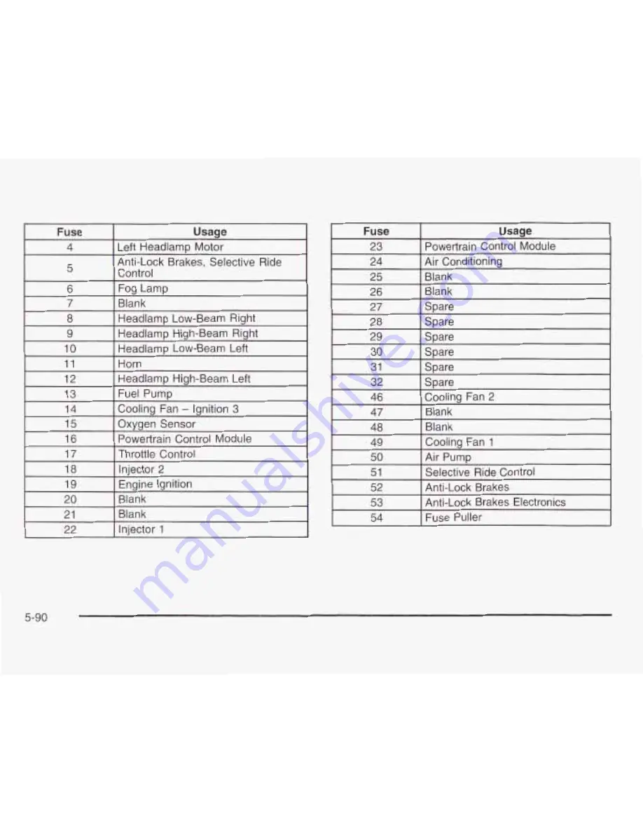 Chevrolet 2003 Corvette Owner'S Manual Download Page 319