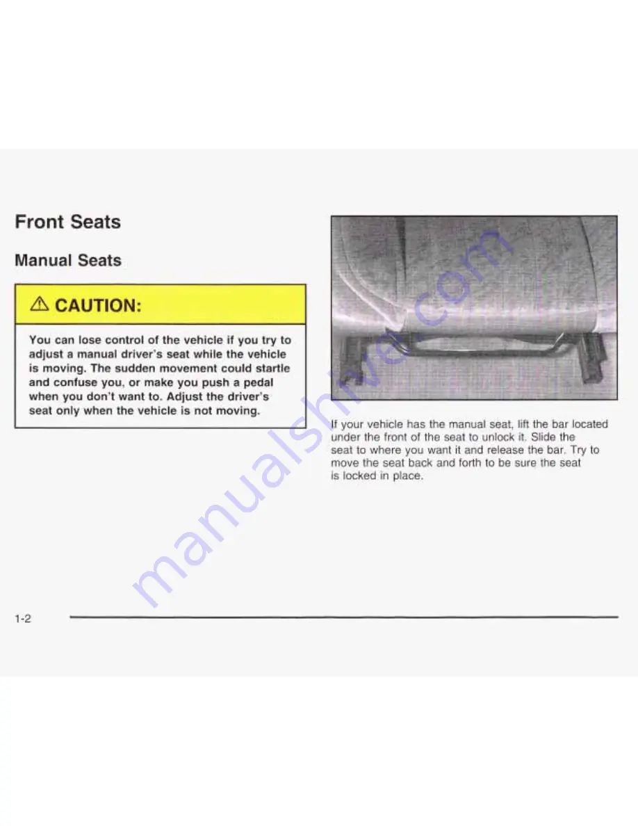 Chevrolet 2003 Impala Owner'S Manual Download Page 9