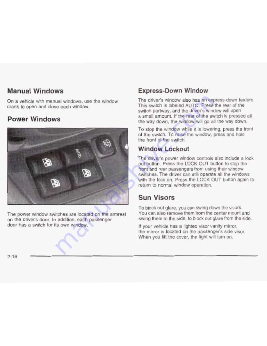 Chevrolet 2003 Malibu Owner'S Manual Download Page 85