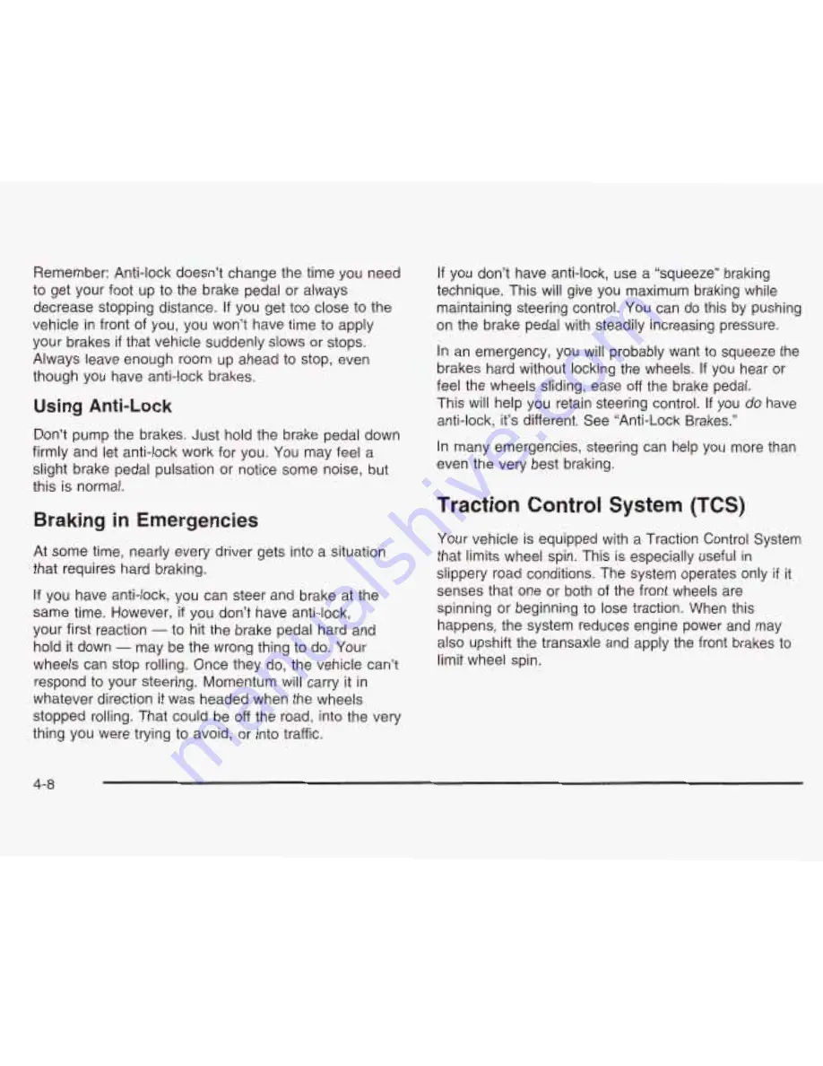 Chevrolet 2003 Monte Carlo Owner'S Manual Download Page 203