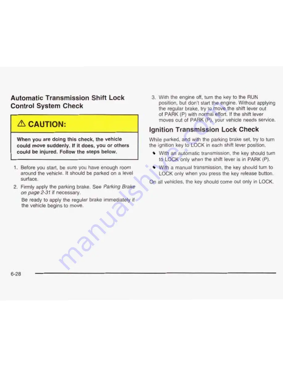 Chevrolet 2003 S10 Pickup Owner'S Manual Download Page 395