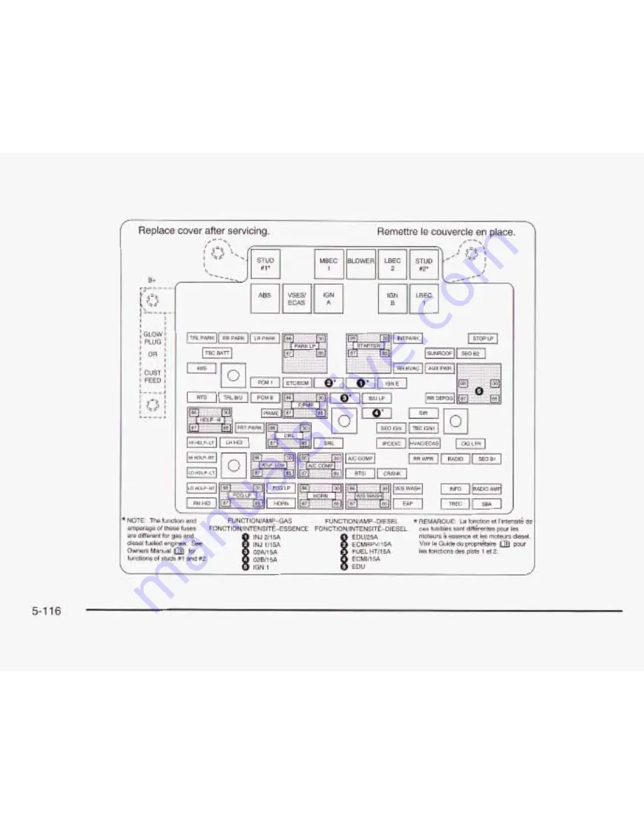 Chevrolet 2003 Silverado 1500 Pickup Owner'S Manual Download Page 491