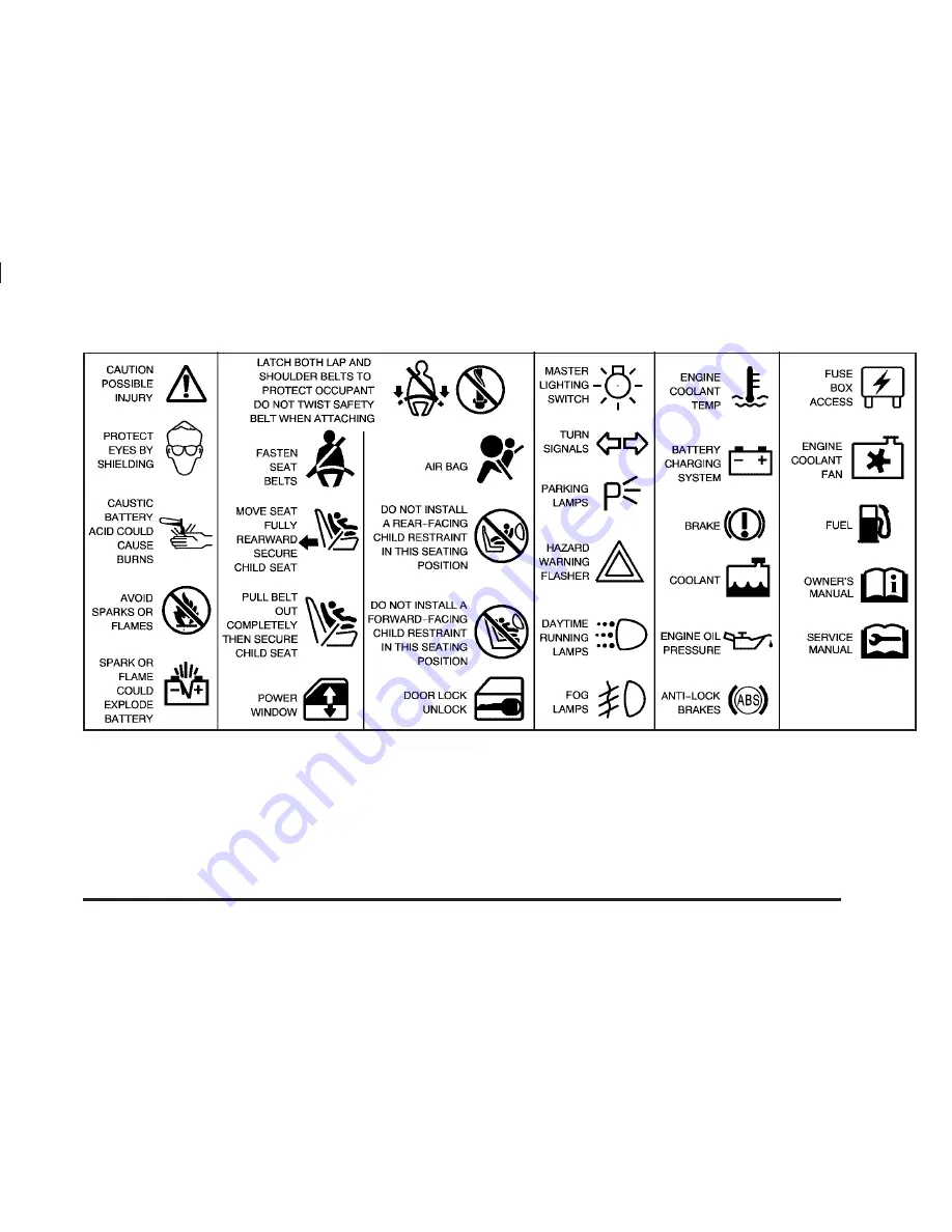 Chevrolet 2004 SSR Pickup Owner'S Manual Download Page 5