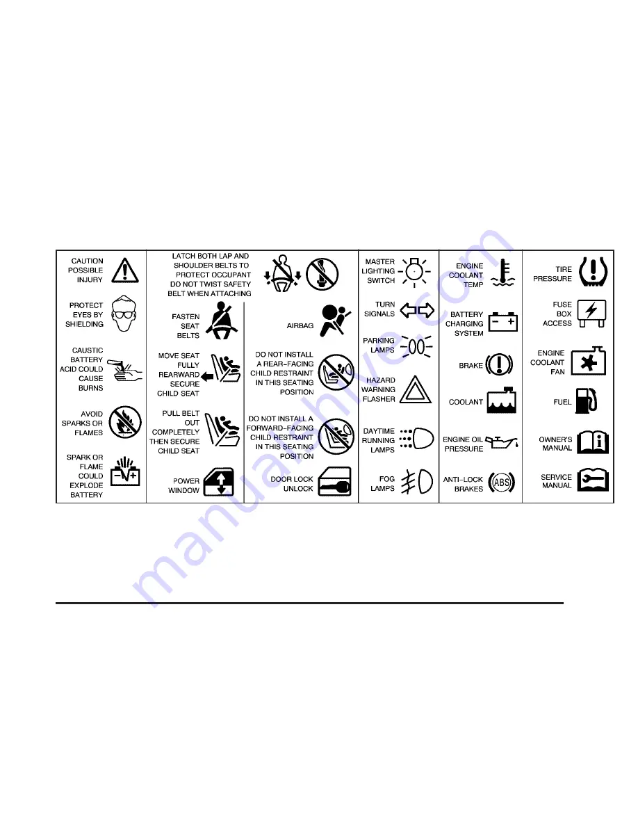 Chevrolet 2006 Colorado Owner'S Manual Download Page 5