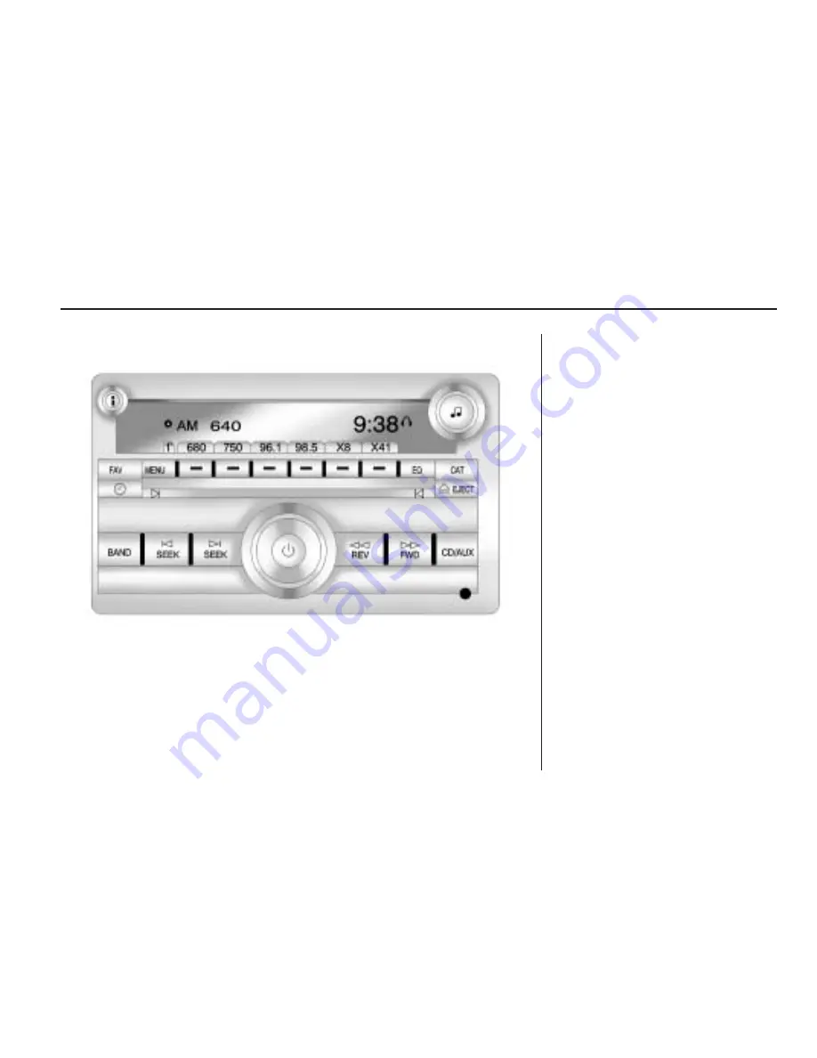 Chevrolet 2009 Traverse Owner'S Manual Download Page 195