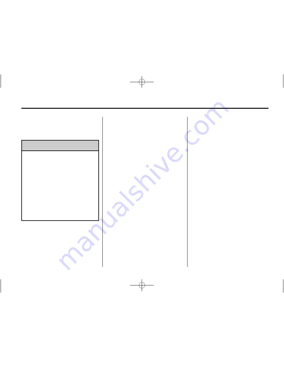 Chevrolet 2011 Caprice Police Patrol Vehicle Owner'S Manual Download Page 63