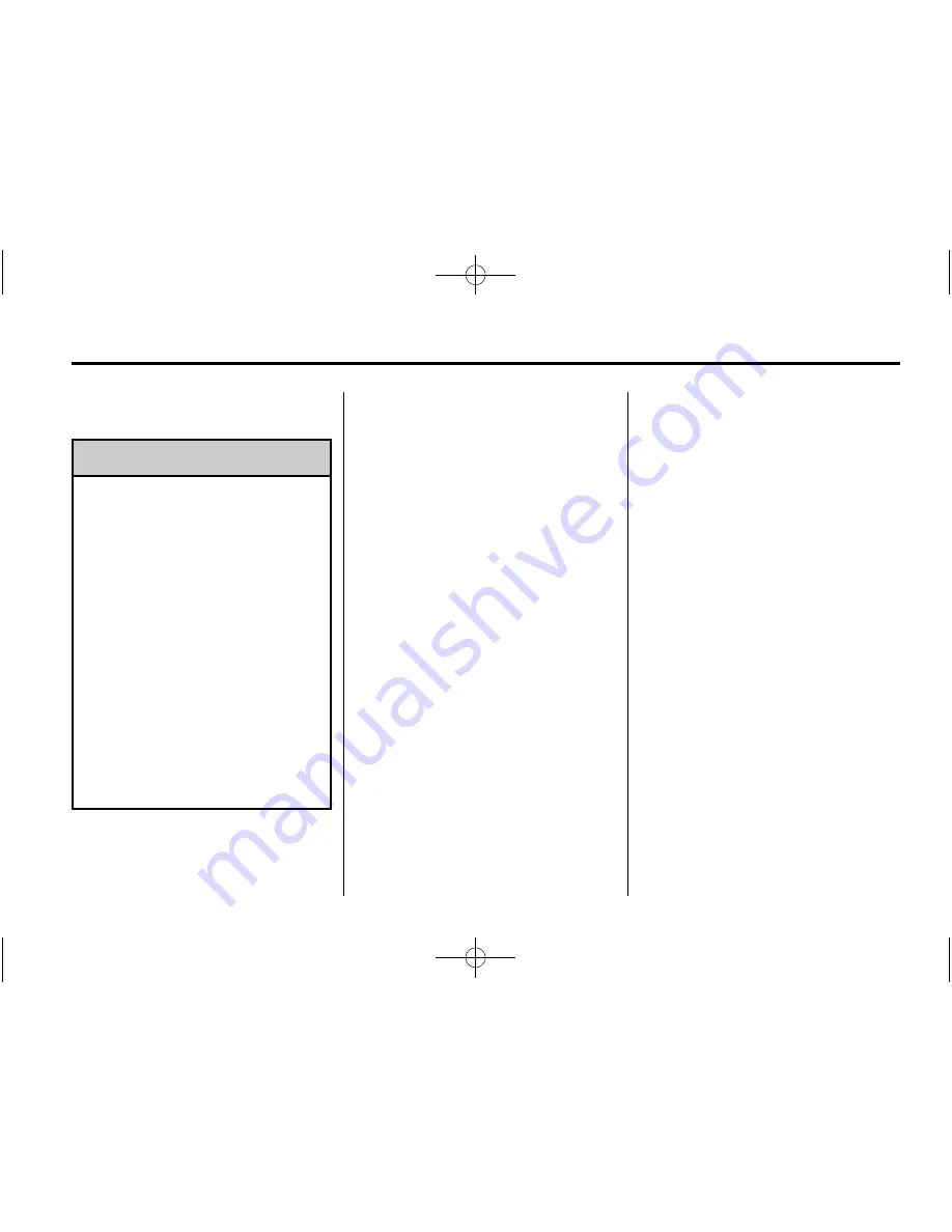 Chevrolet 2011 Caprice Police Patrol Vehicle Owner'S Manual Download Page 239