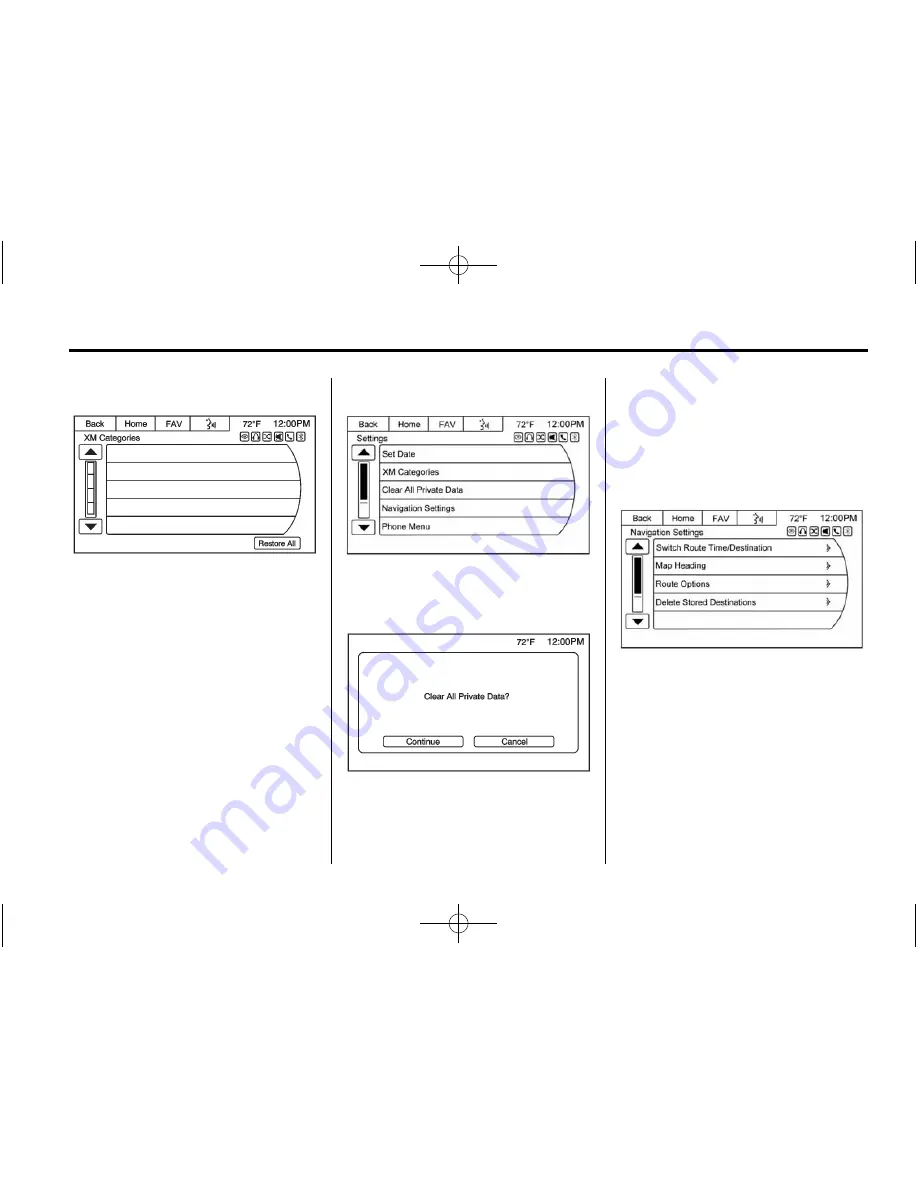 Chevrolet 2015 Captiva Sport Owner'S Manual Download Page 54