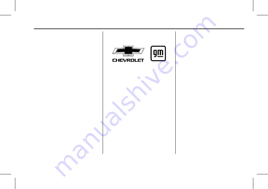 Chevrolet 6500XD 2022 Owner'S Manual Download Page 2