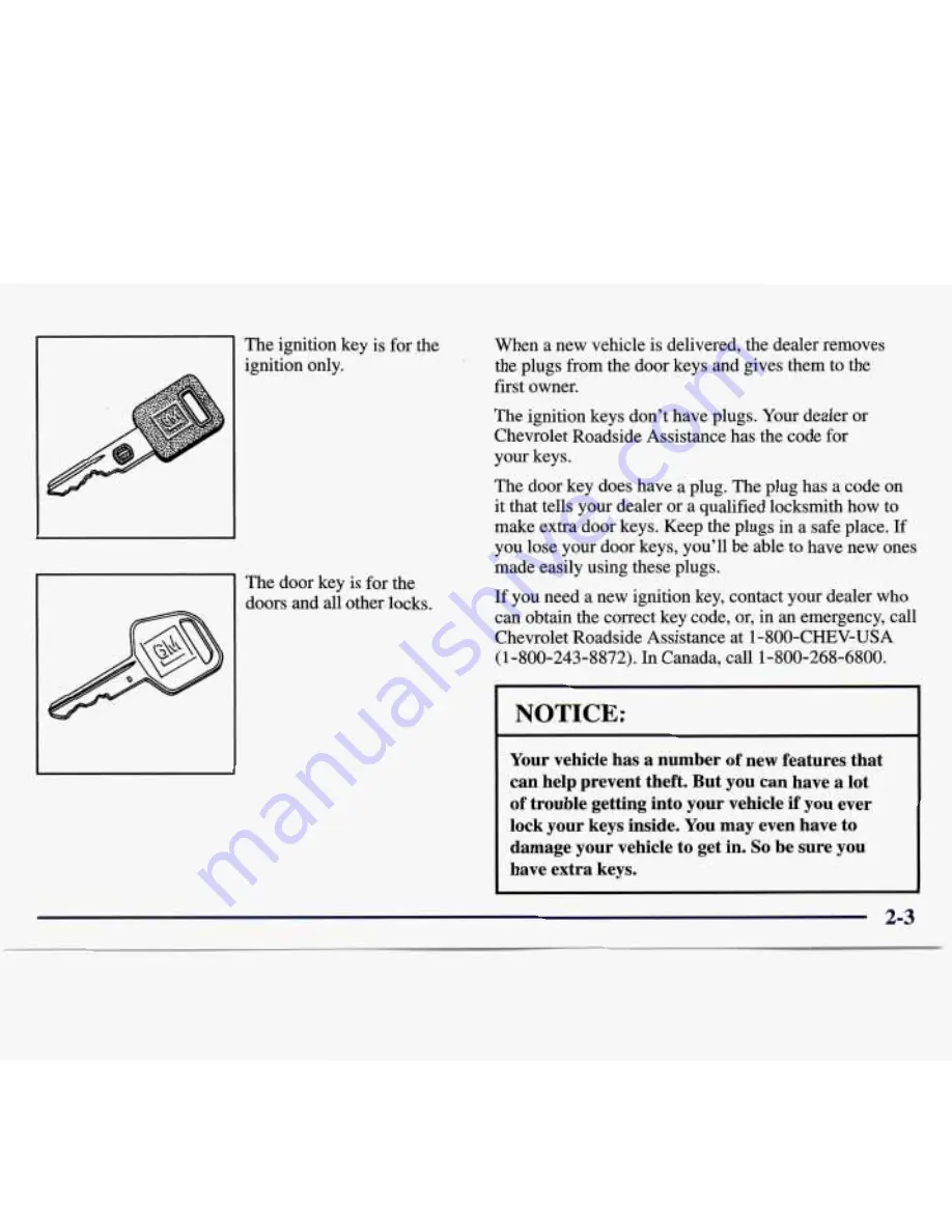 Chevrolet MONTE CARLO 1998 Manual Download Page 64