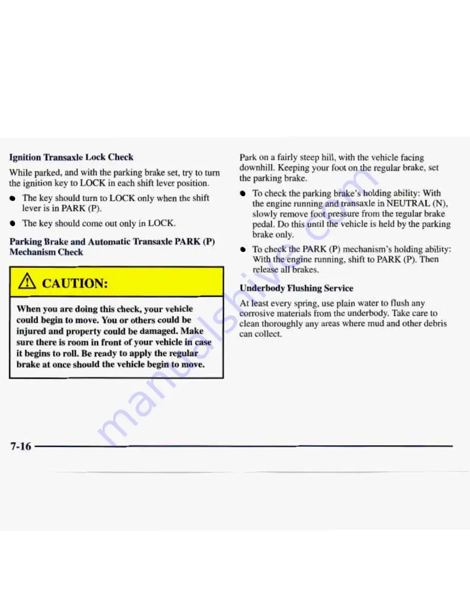 Chevrolet MONTE CARLO 1998 Manual Download Page 303