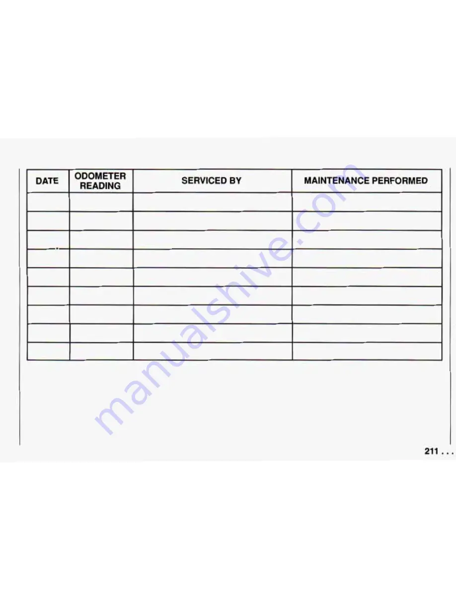 Chevrolet PRIZM 1994 Owner'S Manual Download Page 213