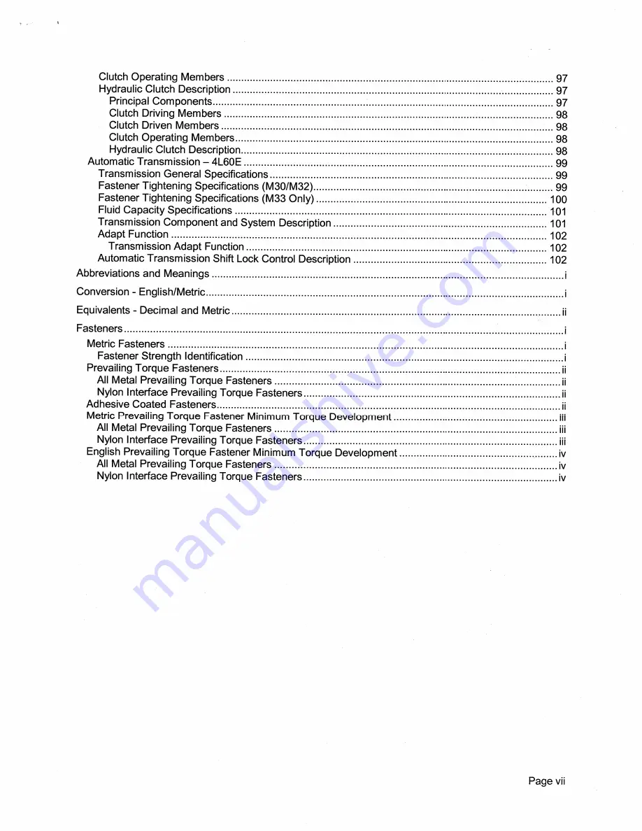 Chevrolet Silverado 2005 Description & Operation Download Page 9