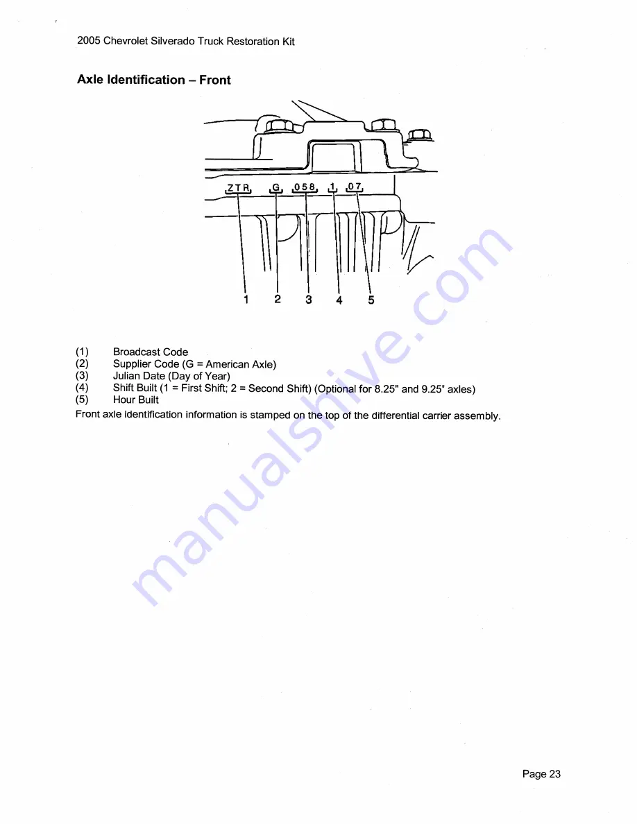 Chevrolet Silverado 2005 Description & Operation Download Page 33