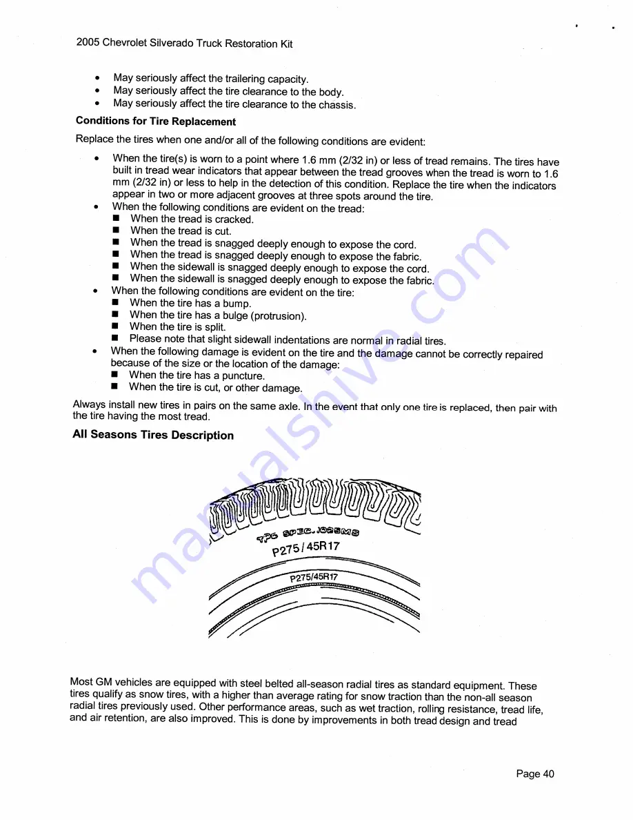 Chevrolet Silverado 2005 Description & Operation Download Page 50