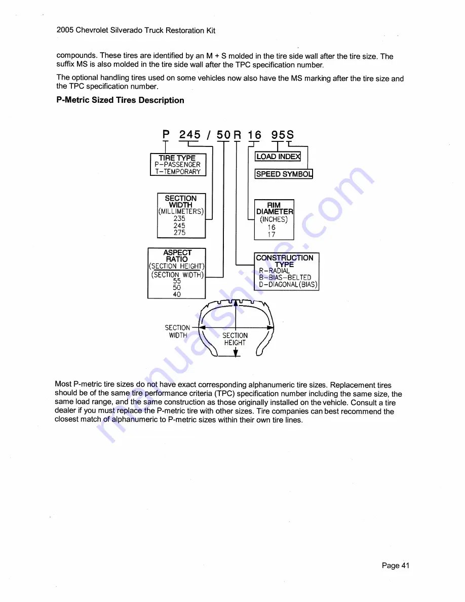 Chevrolet Silverado 2005 Description & Operation Download Page 51