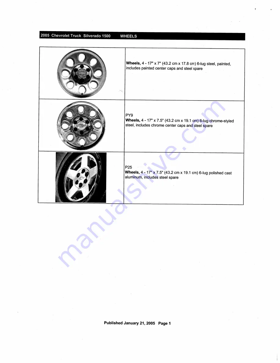 Chevrolet Silverado 2005 Description & Operation Download Page 194