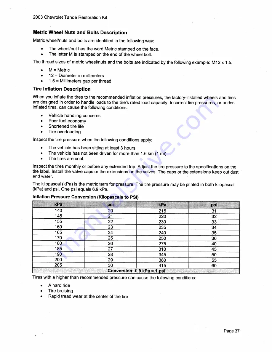 Chevrolet Tahoe 2012 Manual Download Page 45