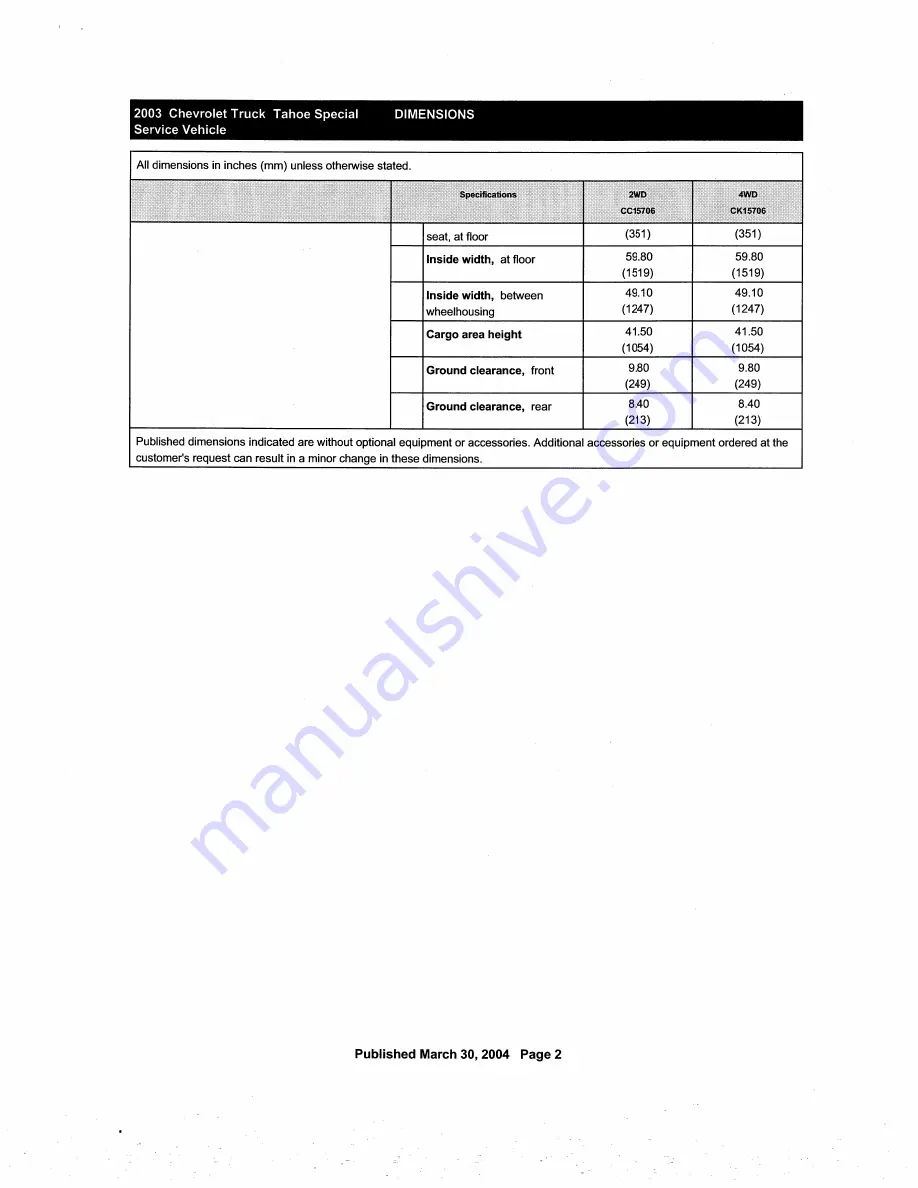 Chevrolet Tahoe 2012 Manual Download Page 173