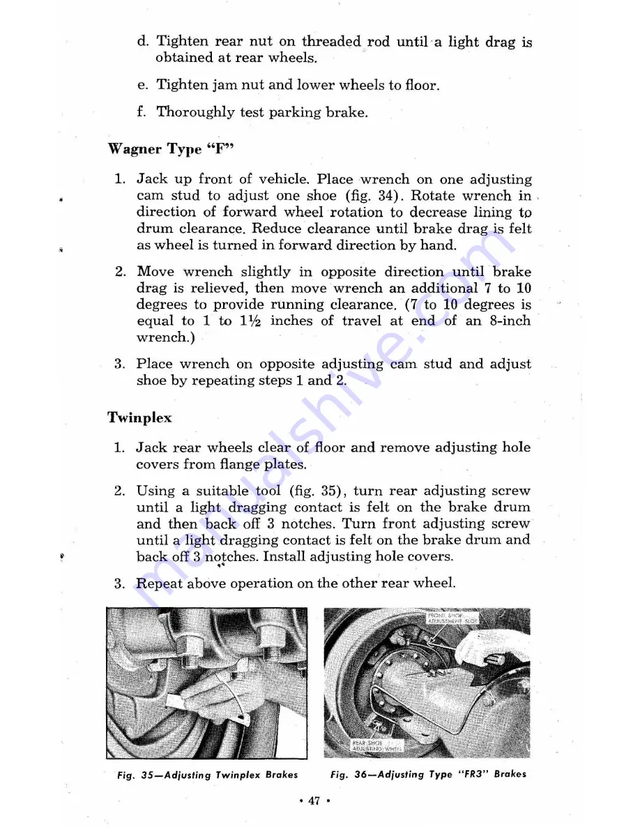 Chevrolet truck 1960 Operator'S Manual Download Page 48