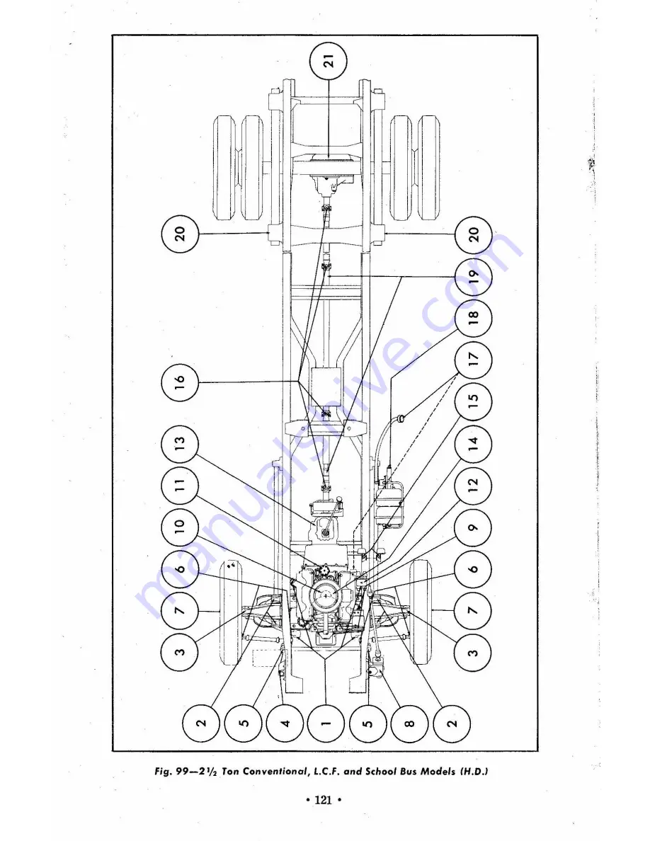 Chevrolet truck 1960 Operator'S Manual Download Page 121