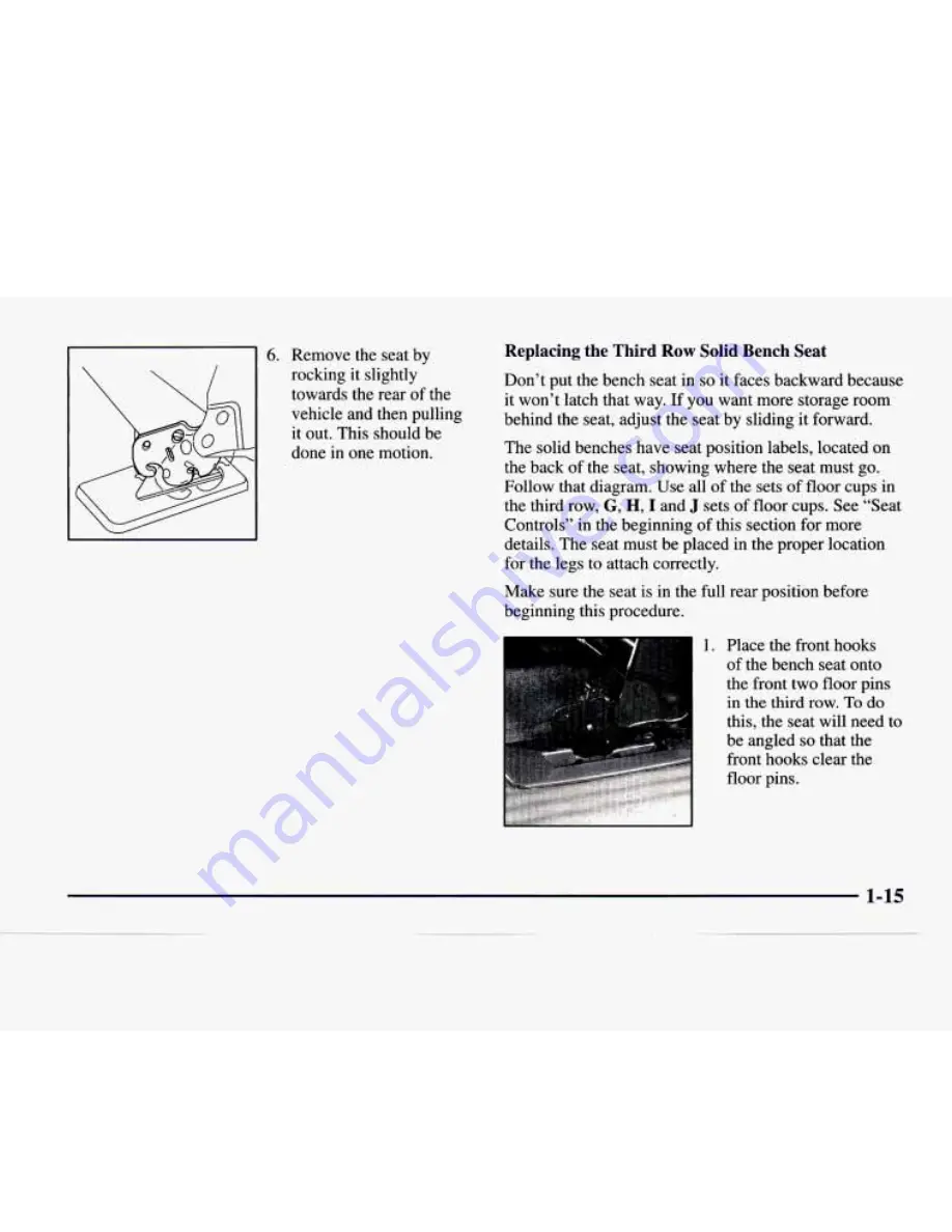 Chevrolet VENTURE 1997 Manual Download Page 24