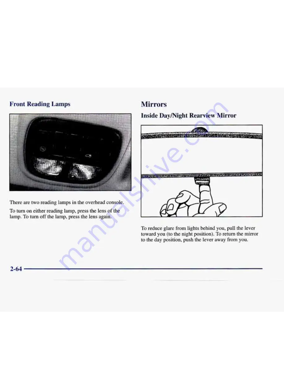 Chevrolet VENTURE 1997 Manual Download Page 161