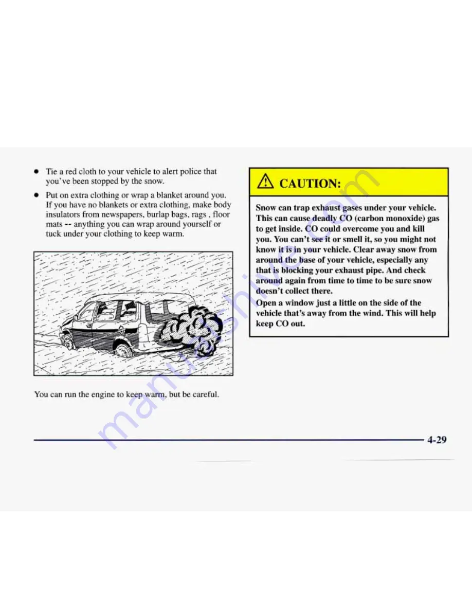 Chevrolet VENTURE 1997 Manual Download Page 260