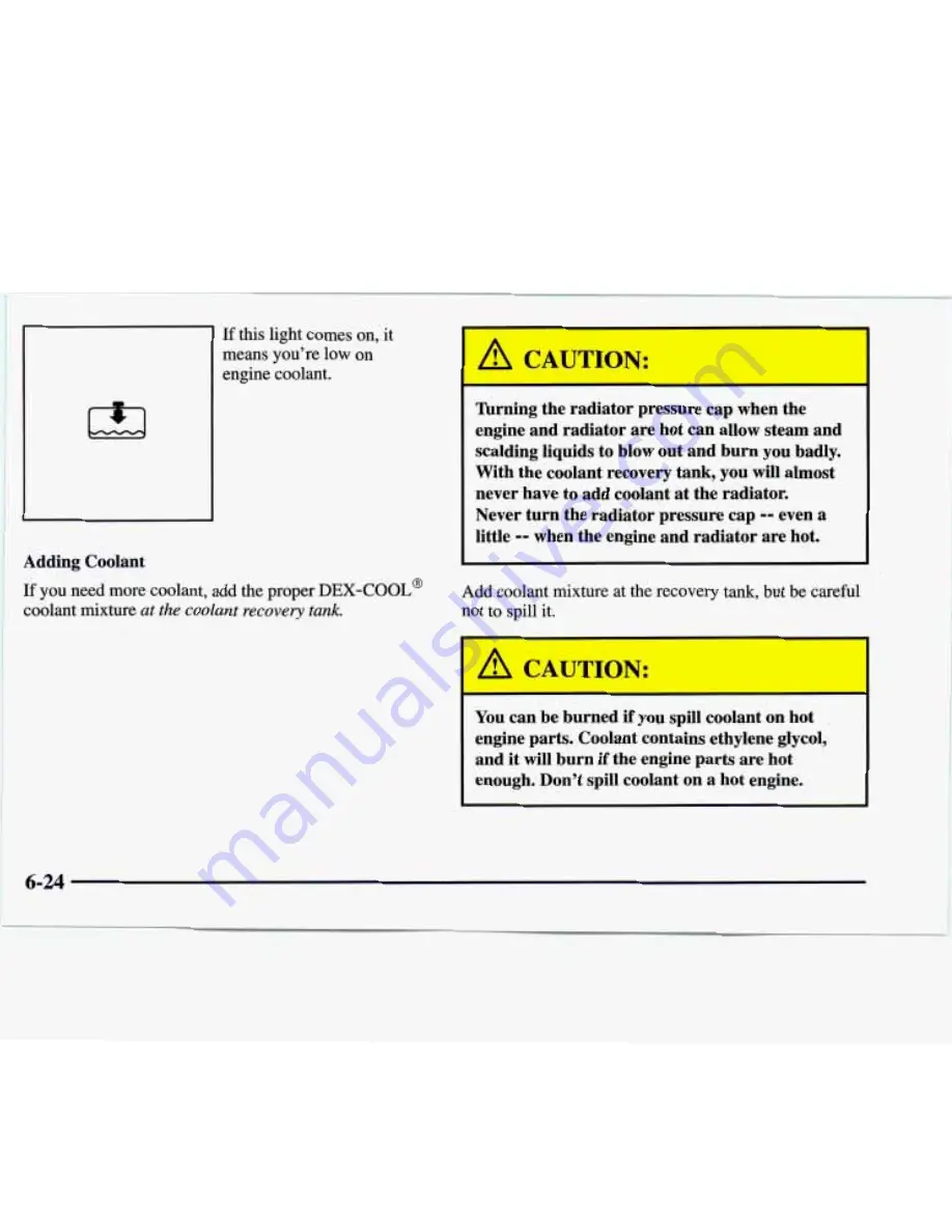 Chevrolet VENTURE 1997 Manual Download Page 333