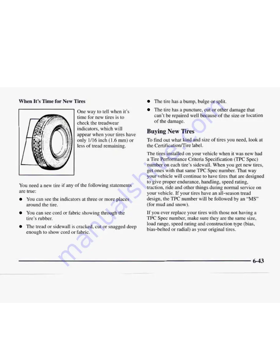 Chevrolet VENTURE 1997 Manual Download Page 352