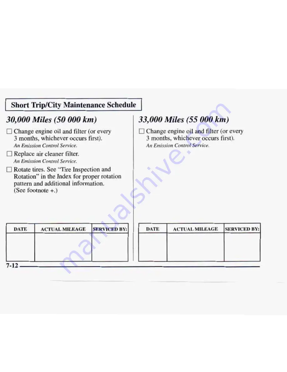 Chevrolet VENTURE 1997 Manual Download Page 387