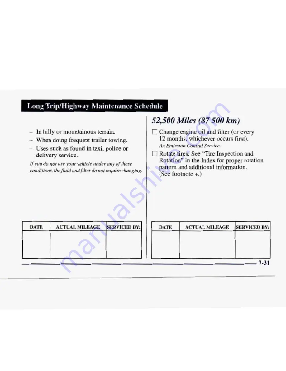 Chevrolet VENTURE 1997 Manual Download Page 406