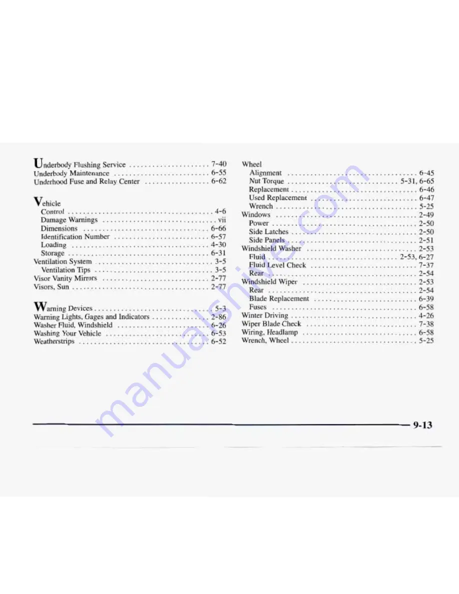 Chevrolet VENTURE 1997 Manual Download Page 448