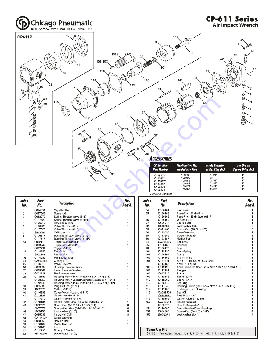 Chicago Pneumatic B Скачать руководство пользователя страница 13