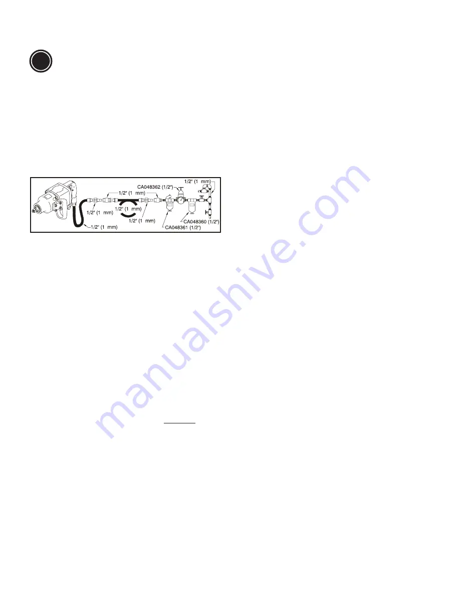 Chicago Pneumatic C7748 SERIES Operator'S Manual Download Page 18