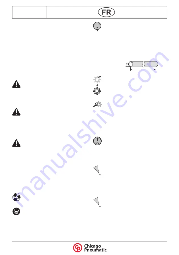 Chicago Pneumatic Cnomo CP3019-12AC Скачать руководство пользователя страница 6