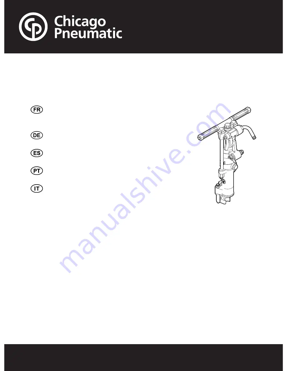 Chicago Pneumatic CP 0022 Safety And Operating Instructions Manual Download Page 1