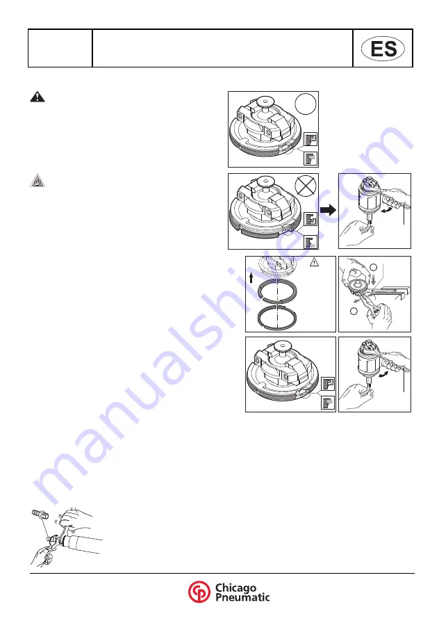 Chicago Pneumatic CP3249-GABSUD Manual Download Page 8