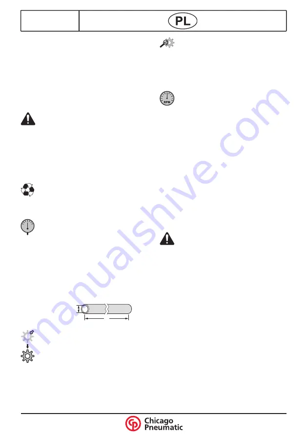 Chicago Pneumatic CP3451-18SEC Manual Download Page 38