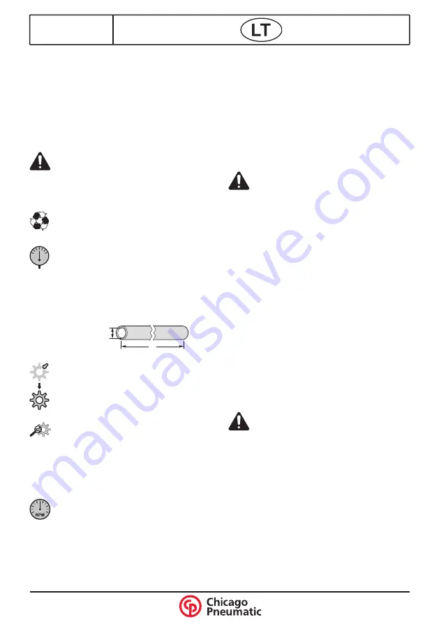 Chicago Pneumatic CP3451-18SEC Скачать руководство пользователя страница 46