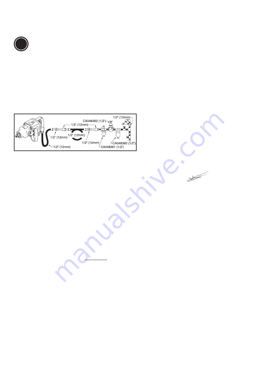 Chicago Pneumatic CP6920 Series Operator'S Manual Download Page 36