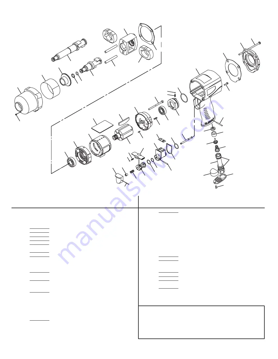 Chicago Pneumatic CP7749 Series Скачать руководство пользователя страница 3