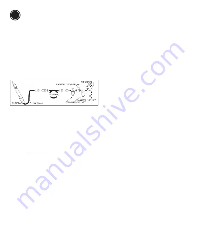 Chicago Pneumatic CP9160 Operator'S Manual Download Page 8