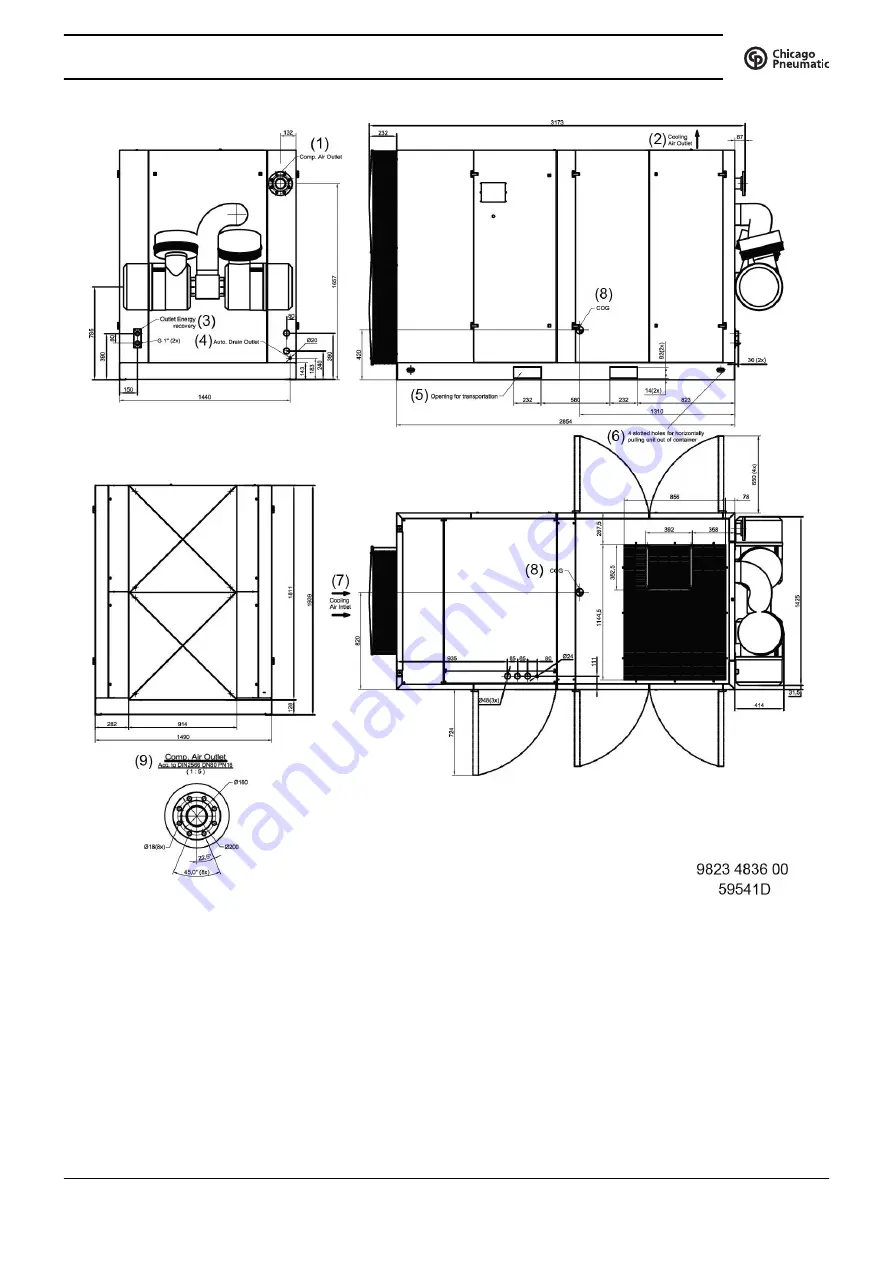 Chicago Pneumatic CPF 175 Instruction Book Download Page 91