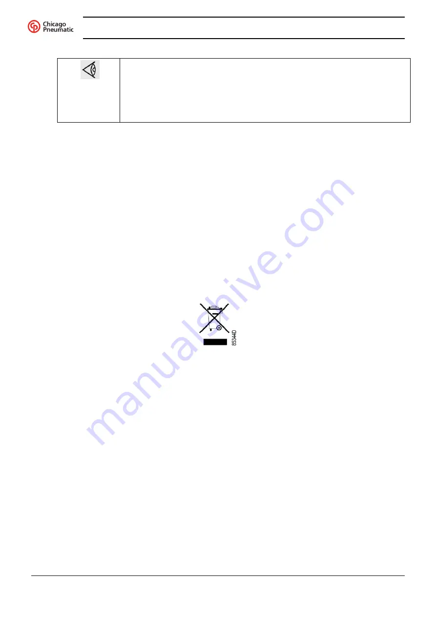 Chicago Pneumatic CPF 300 A-8.6-60 Instruction Download Page 12