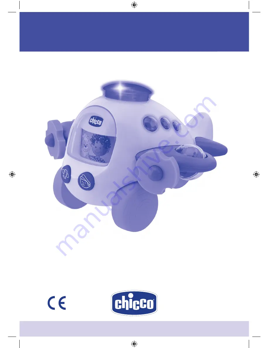 Chicco Sing Along Airplane Instruction Manual Download Page 20