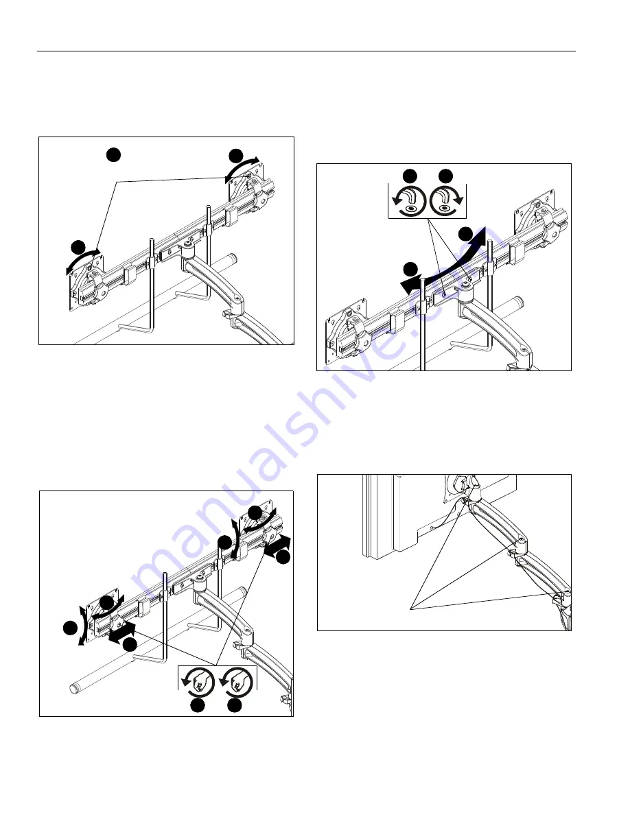 CHIEF K2W Series Installation Instructions Manual Download Page 12